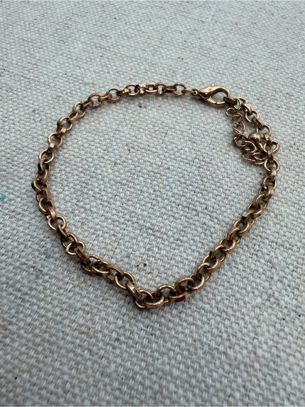 Polished Gold Chain Link Bracelet for Women